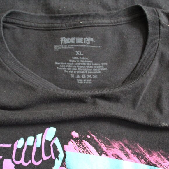 Friday The 13th Mens Black TShirt XL - Picture 2 of 4